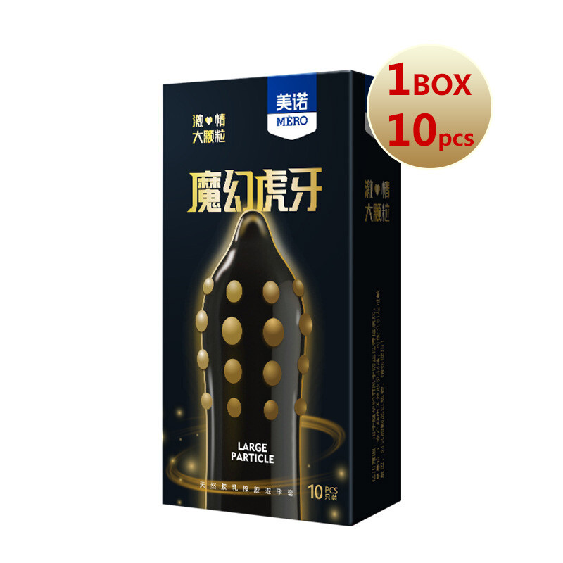 10Pcs Condoms Tight 52Mm Spike Small Size Ultra Thin Latex Condom Men Products