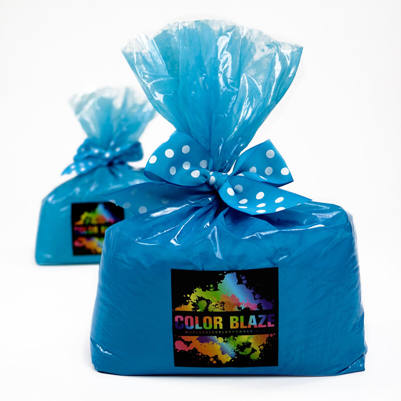 Color Blaze Gender Reveal Powder - 10 lbs Blue - for Baby Boy Announcement