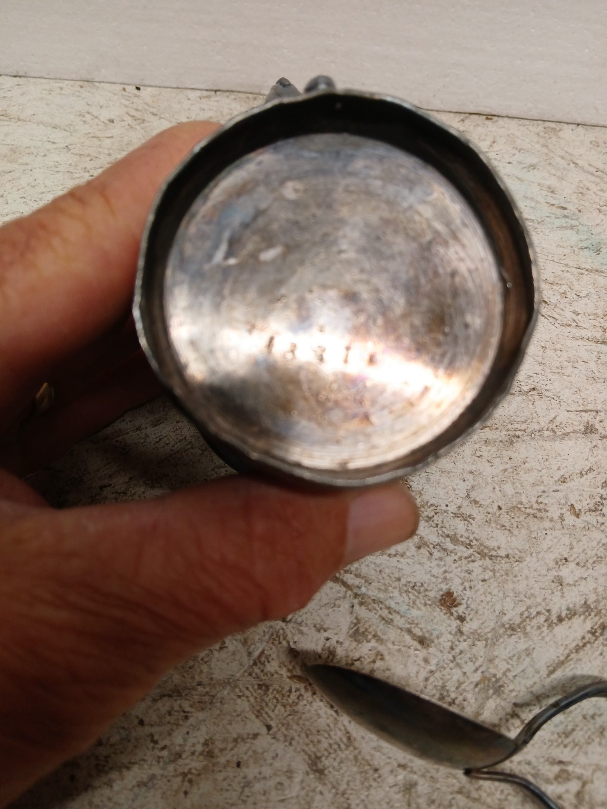 Collection of Vintage Silver Plated Nursery Baby Cups and Spoon Set of 2