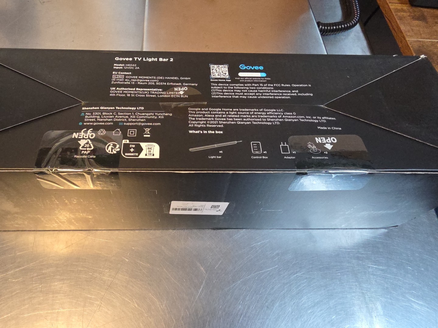 Govee TV Light Bar 2 H6042 31" For 70 -85 Inch TVs