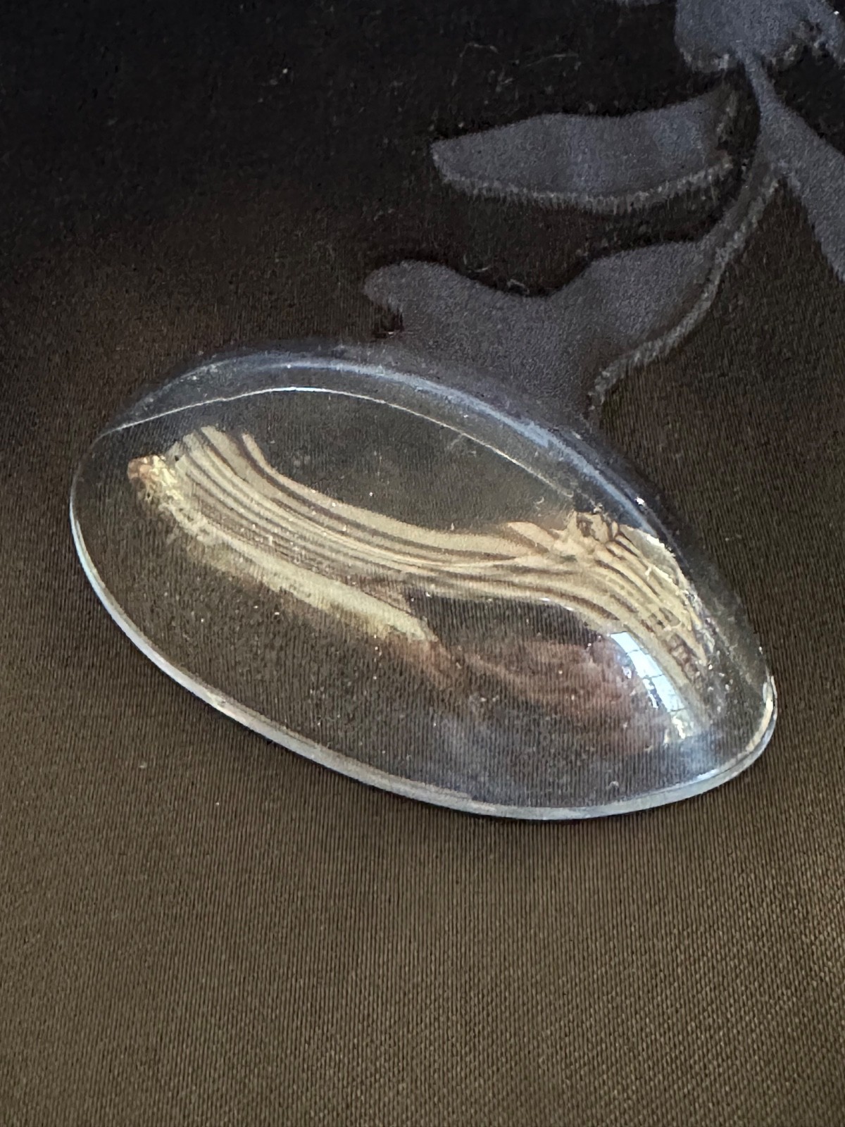 Vintage 925S Sterling Silver Viking Ship Salt Cellar Clear Glass Liner Insert