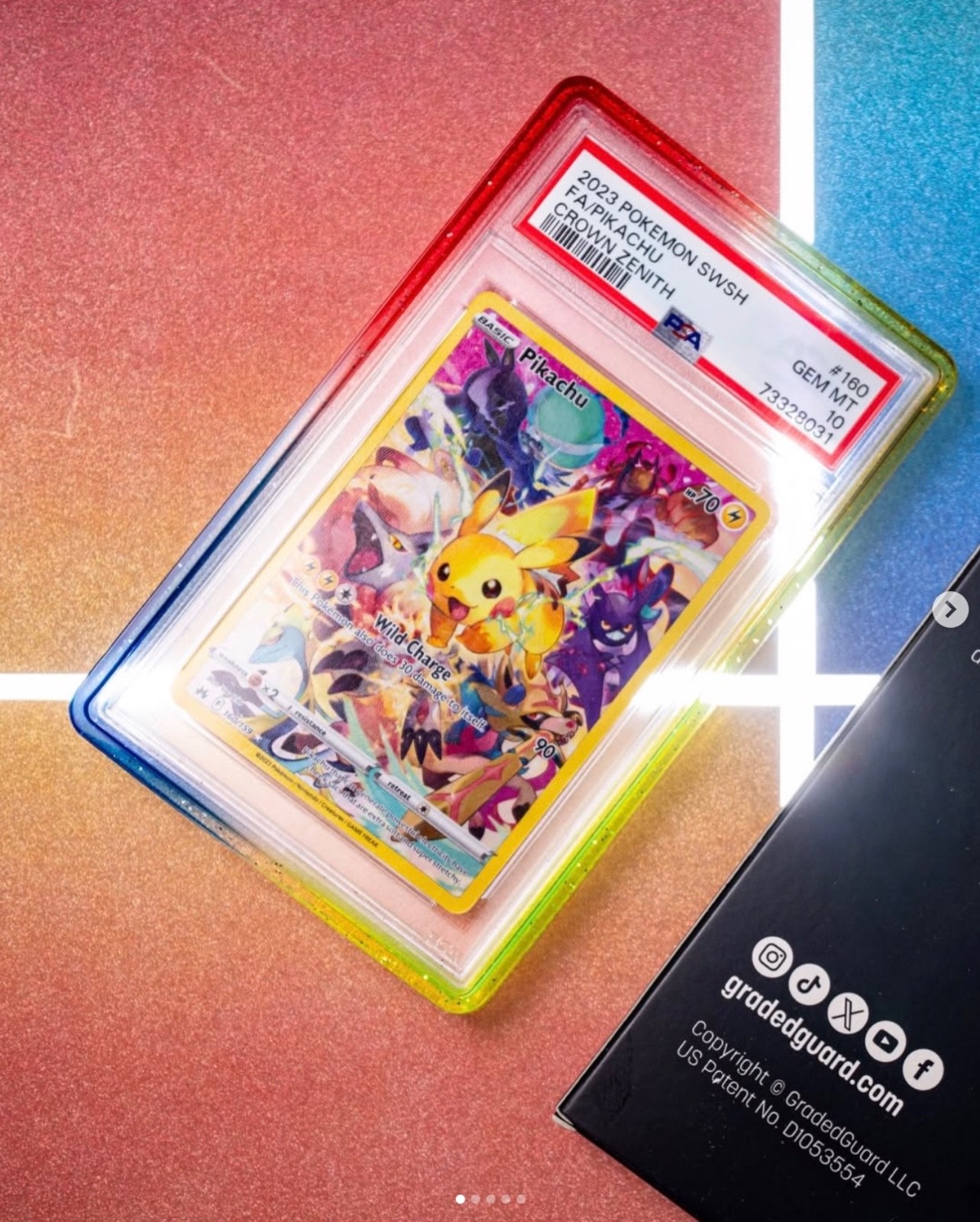 GradedGuard x eBay PSA Graded Card Case Guard Protector AURA Limited Edition