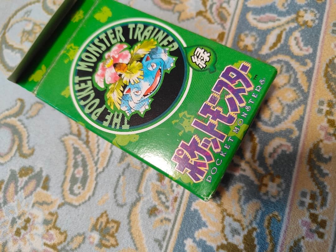 Pokemon Playing Cards Poker Venusaur Deck Green 1996 Nintendo JP rare