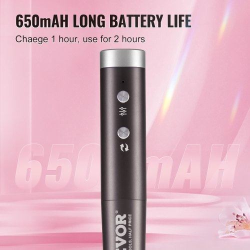 Electric Cordless Nail Drill 30000RPM VariableSpeed Rechargeable Nail E