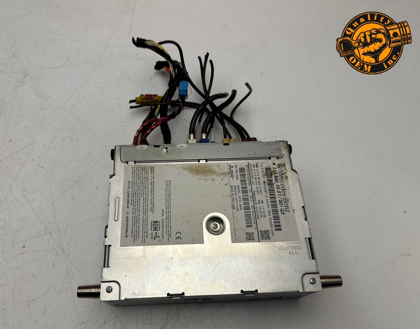 2019-2025 MERCEDES AMG GT C E  COMMAND RADIO HEAD UNIT PLAYER RECEIVER OEM 40k