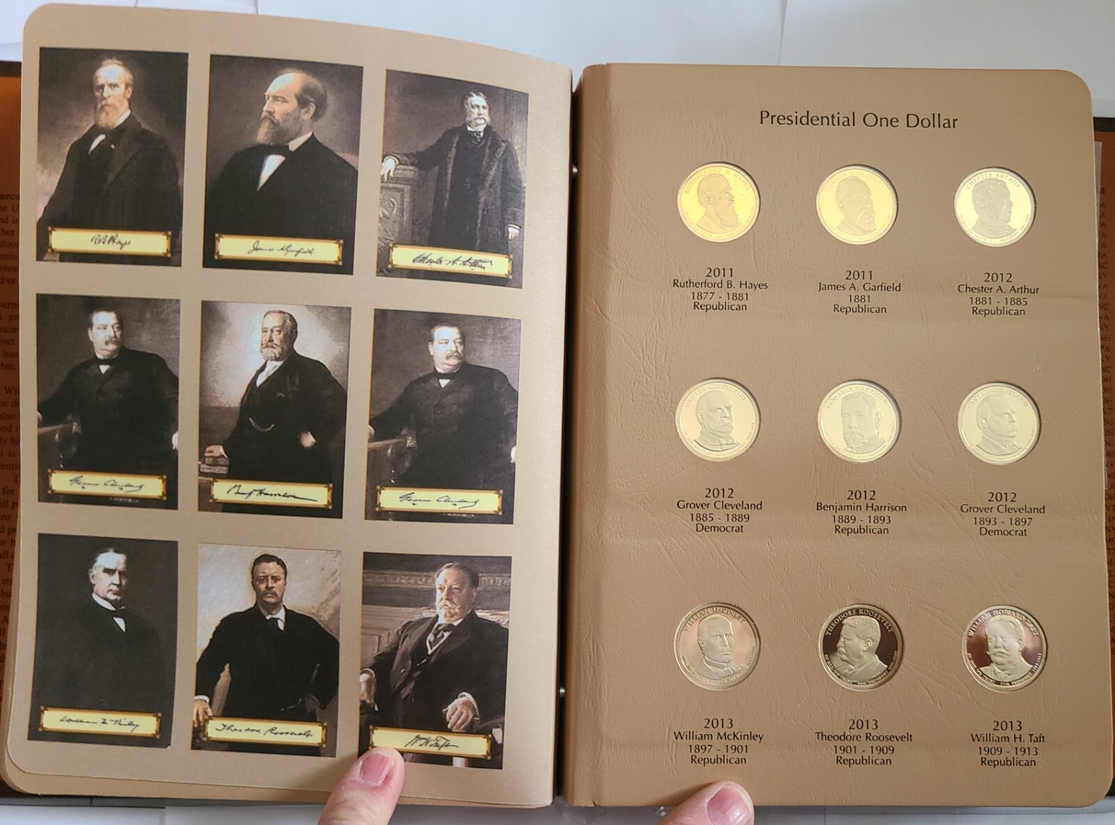 2007 S - 2016 S Presidential $1 39 Coin PROOF COMPLETE Set in New Dansco Album