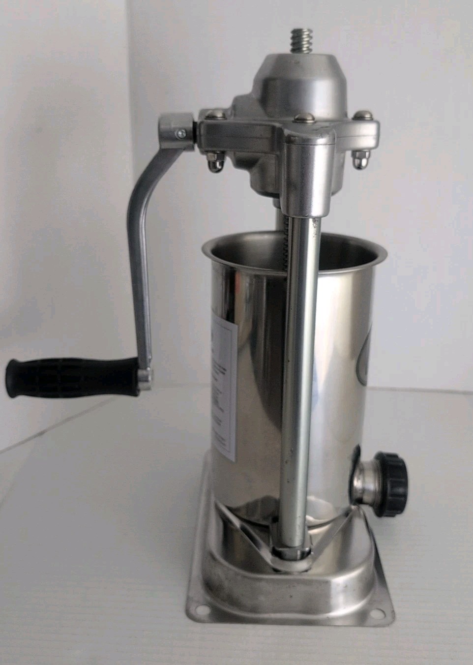 LEM 1606 5 LB Stainless Steel Sausage Stuffer Used With Box