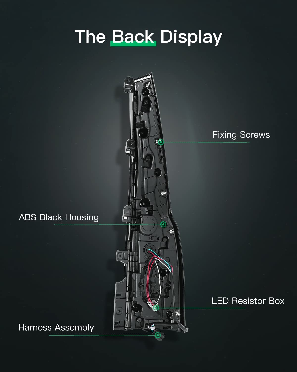 FULL LED Tail Light Assembly Replacement For 2015-2020 For Chevrolet Suburban