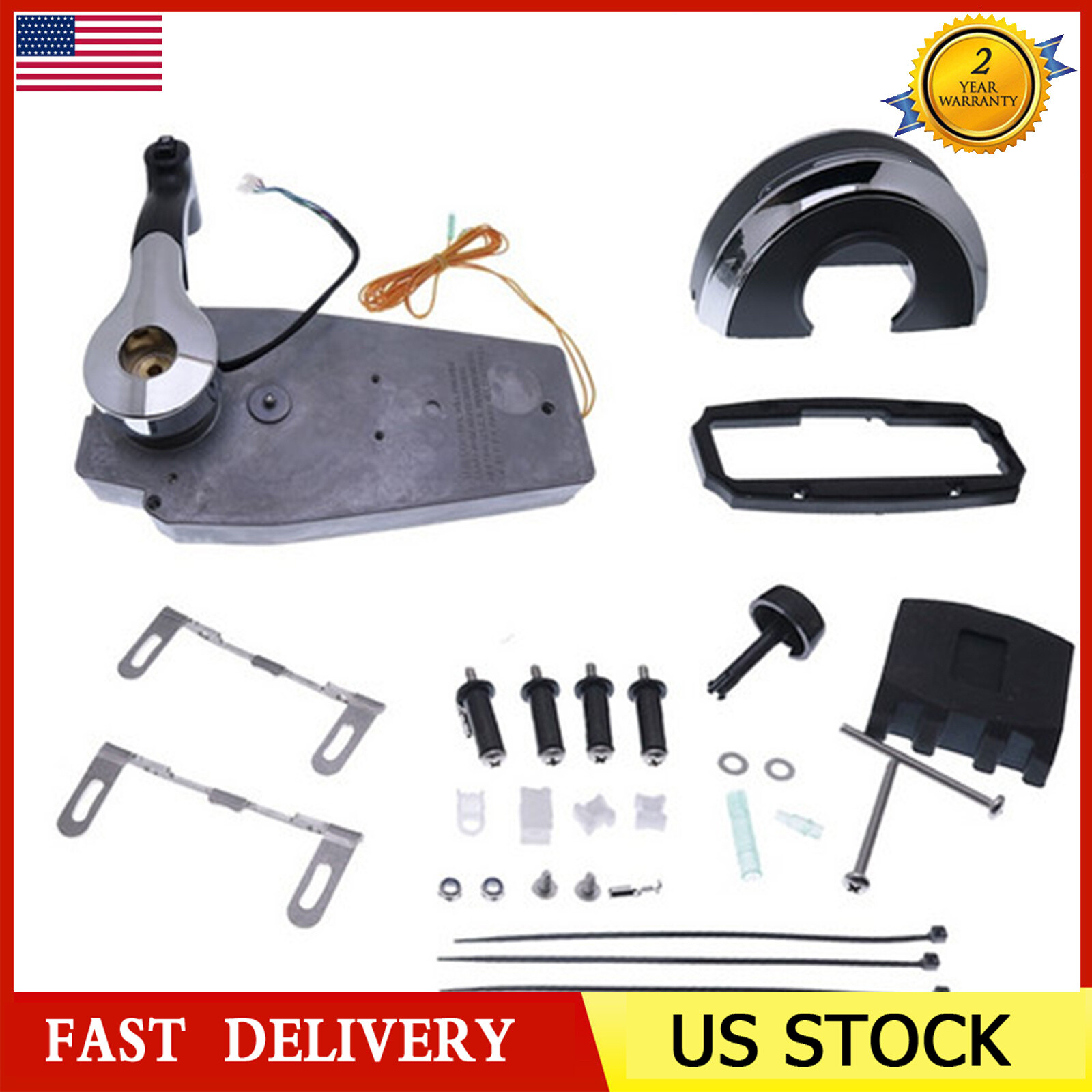 Outboard Remote Control Box 8M0059686 For Mercury Binnacle/Console Top Mount