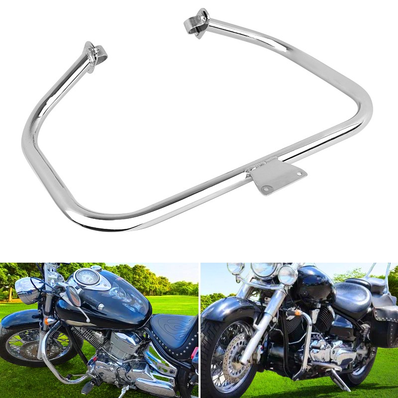 Chrome Engine Guard Highway Crash Bar For Yamaha V Star XVS1100 Custom 1999-2009