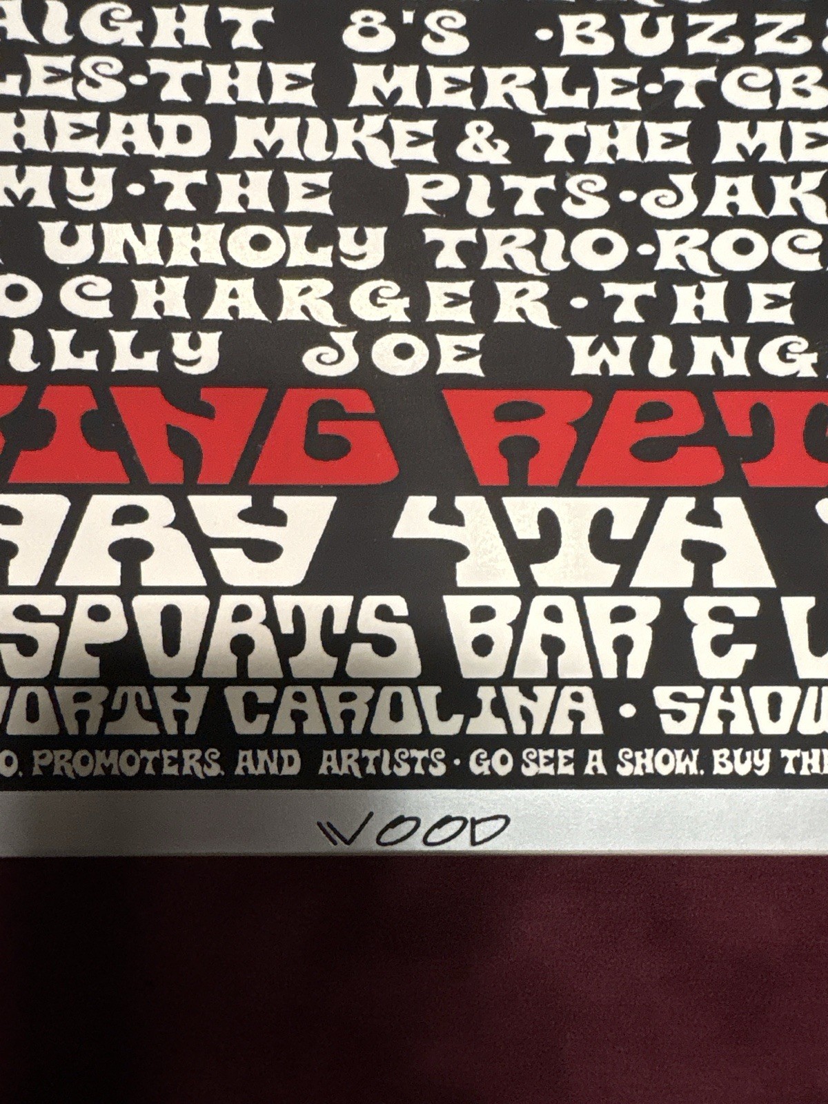 Elvis Fest Concert 2001 Drowning Creek Dave Quick Presents VOOD VELVET MARGIN