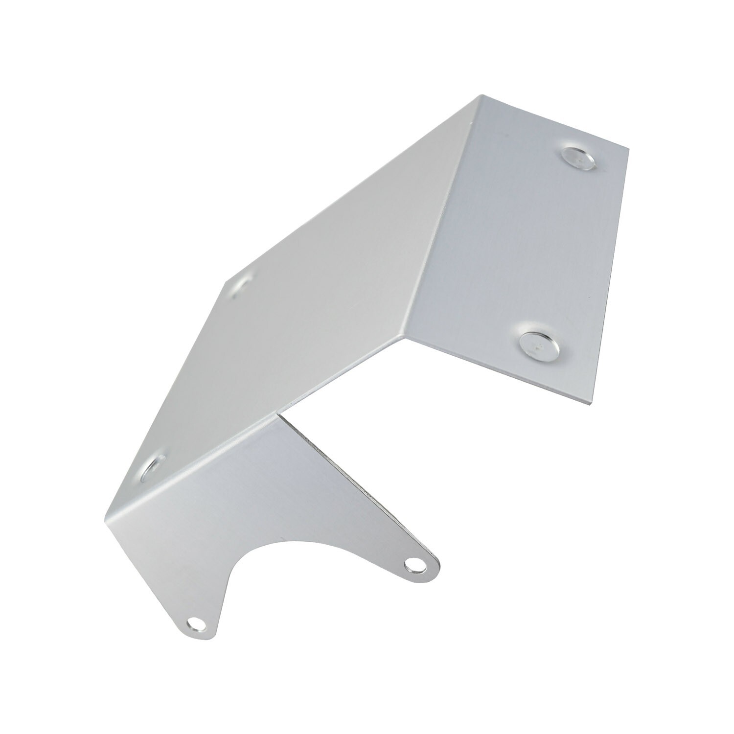 GM / Chevy Raw Finished Aluminum Heat Shield For Stock-Style Starters 350 454