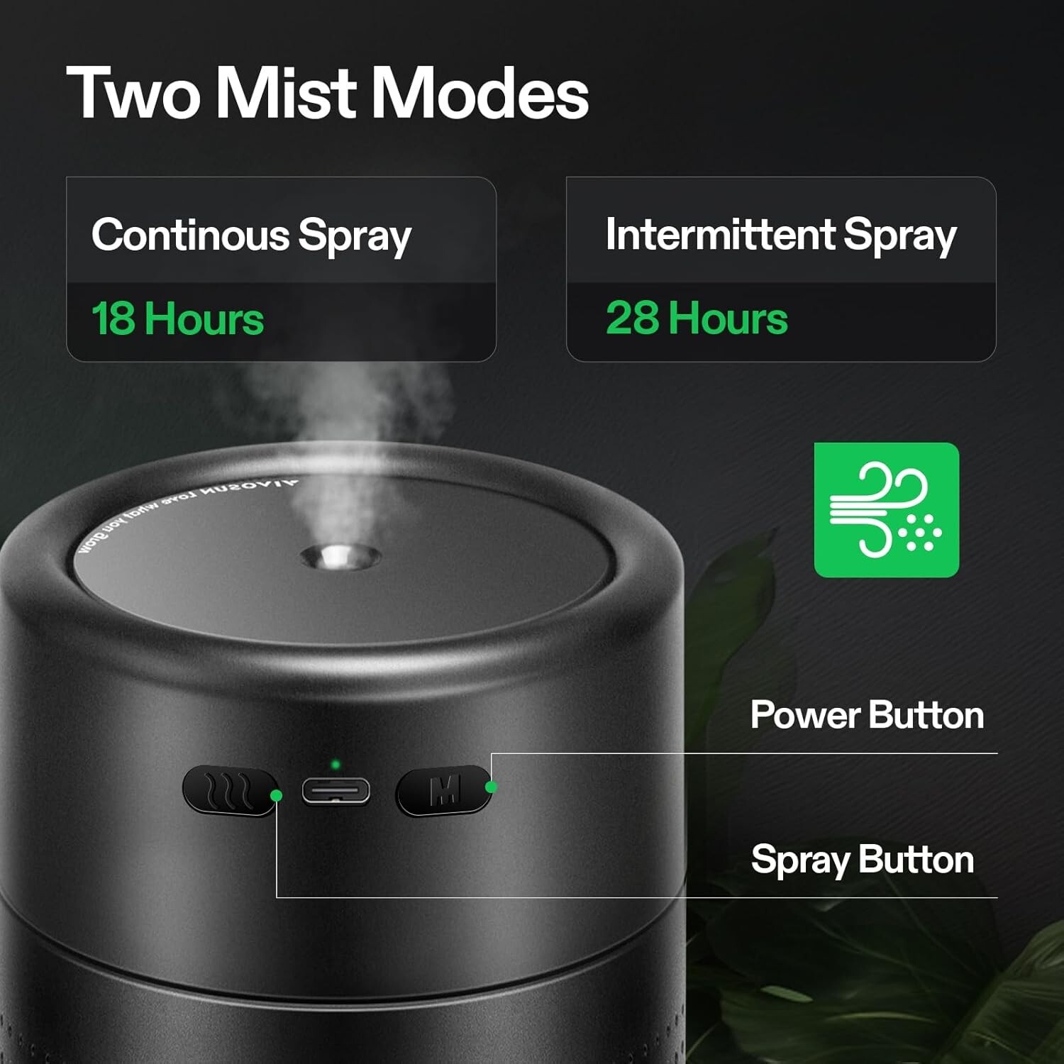 VIVOSUN AeroStream,750ML/5 L/9L /19L Humidifier,Smart Wi-Fi Remote Control