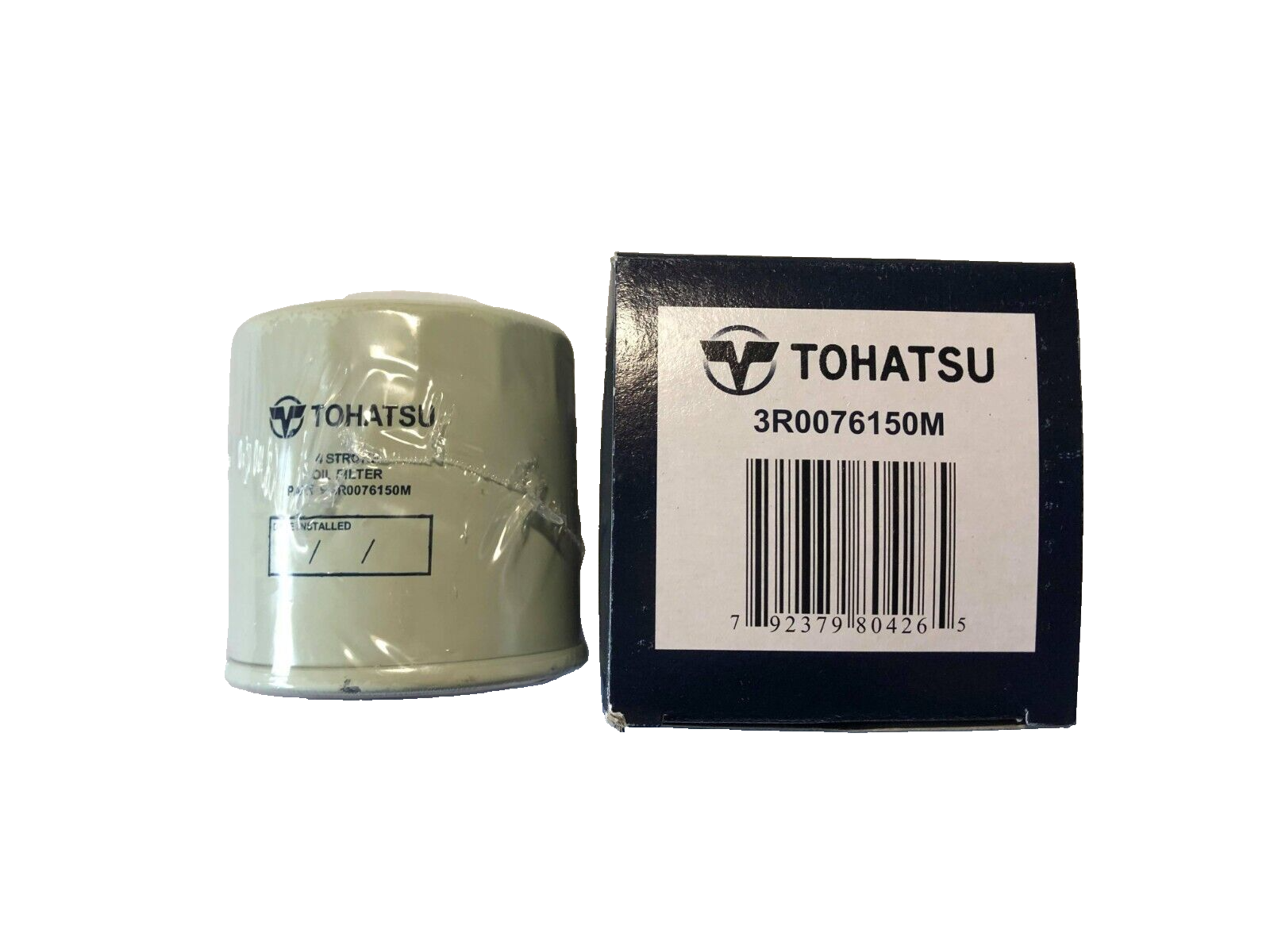 3R0076150M Tohatsu & Nissan Marine Outboard Oil Filter 9.9hp to 140hp - NEW OEM