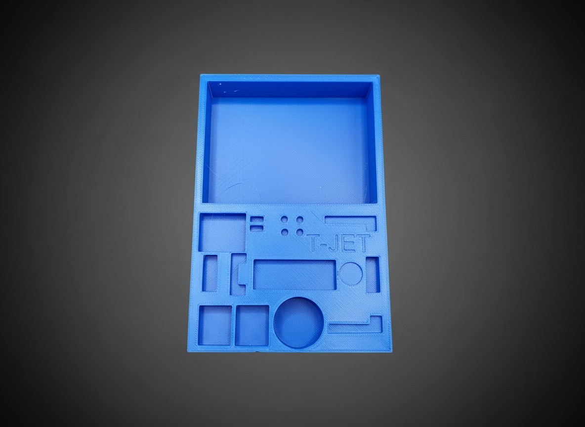 Blue Tjet Tear Down Tray