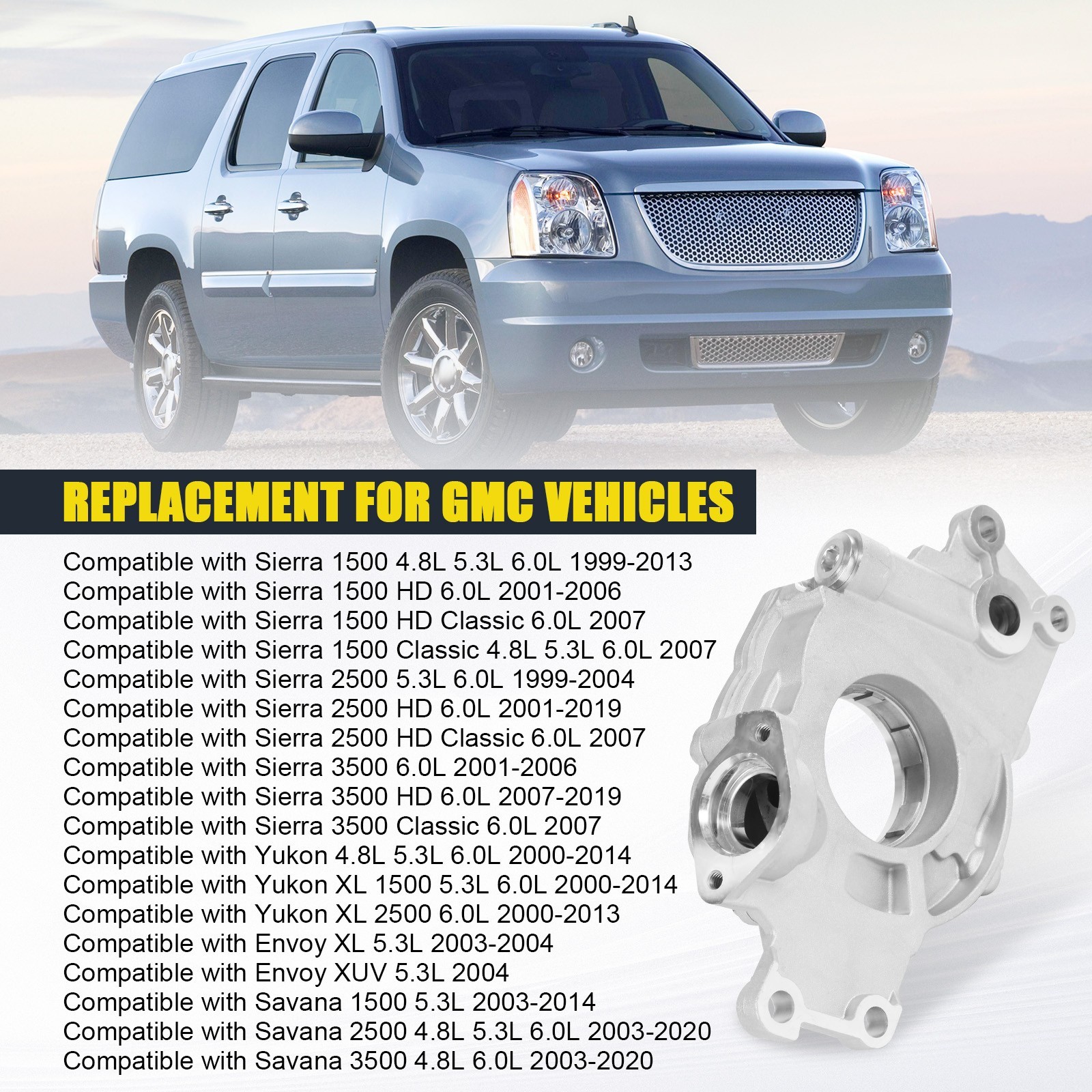 M295HV High Volume Melling Oil Pump Kit For 4.8L 5.3L 6.0L Silverado