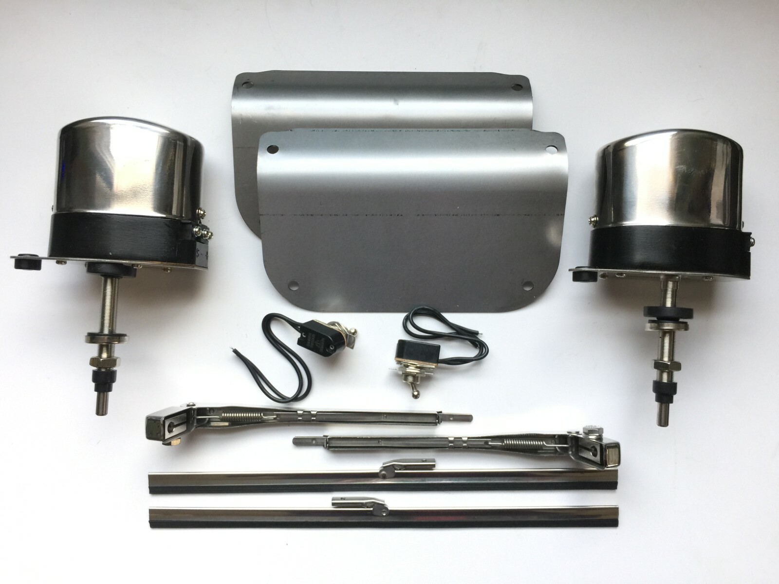 12 VOLT Windshield Wiper Motors Replacement PAIR KIT for 1939-46 CHEVROLET TRUCK