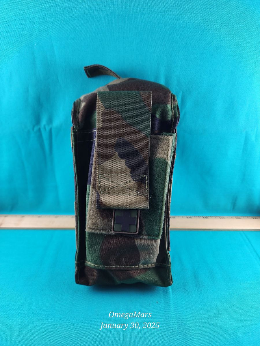 D.A.R.K. Trauma Kit M81 Woodland. Dark Angel Medical Expires 2027