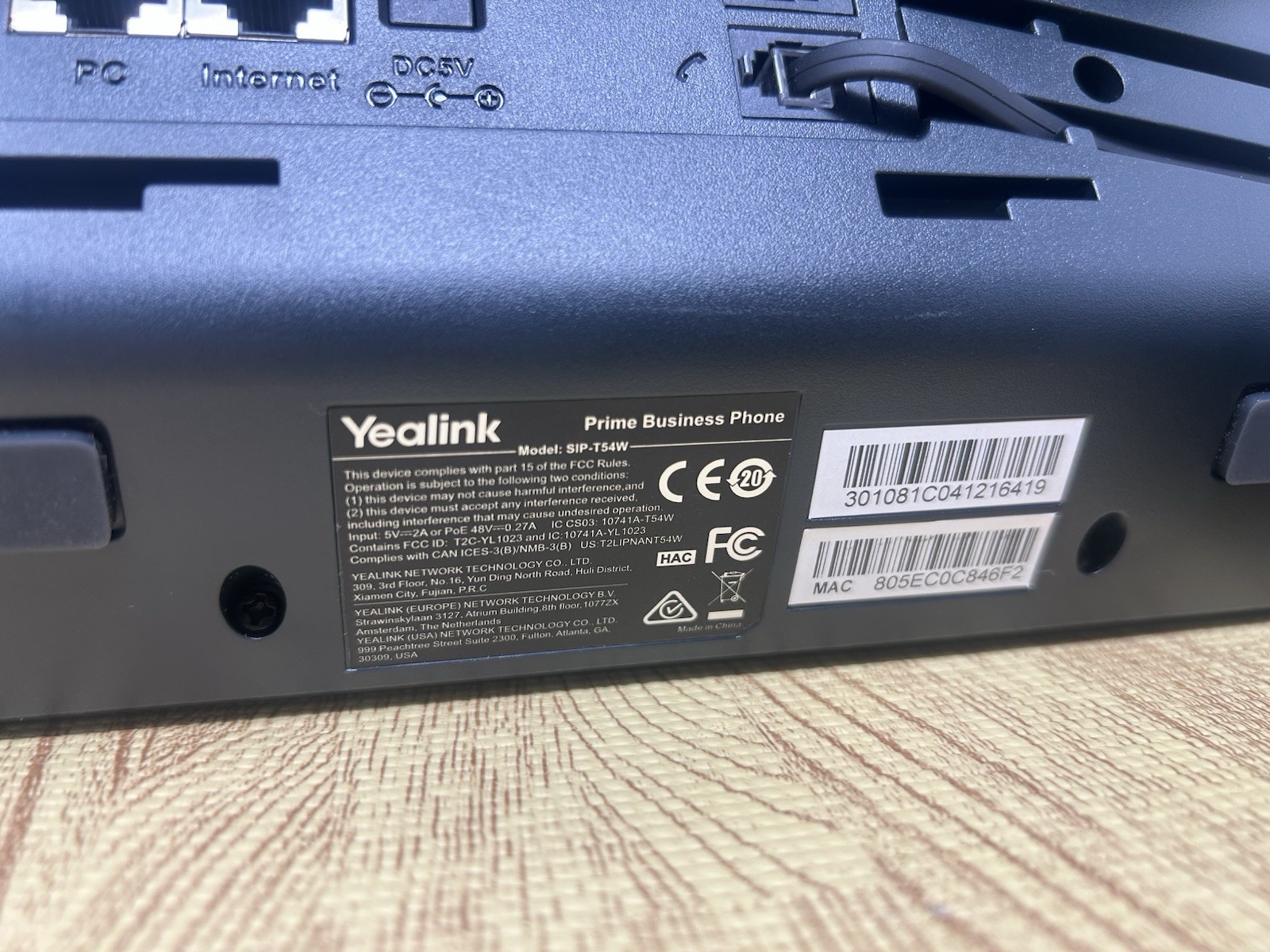 Yealink SIP-T54W Prime Business Phone