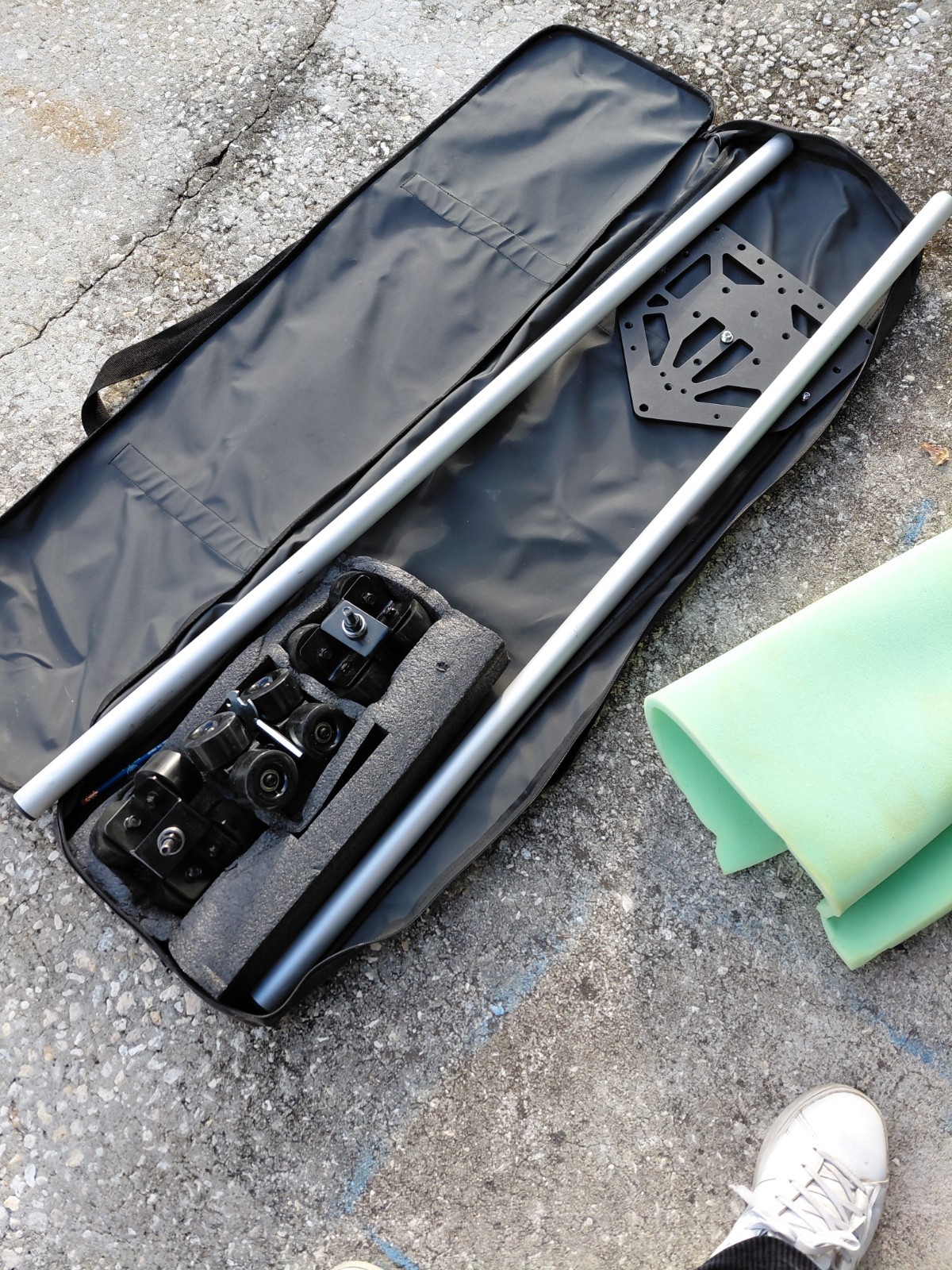 Glide Gear DEV Video Camera Track Slider Roller Cine Dolly System Kit FREE SHIPP