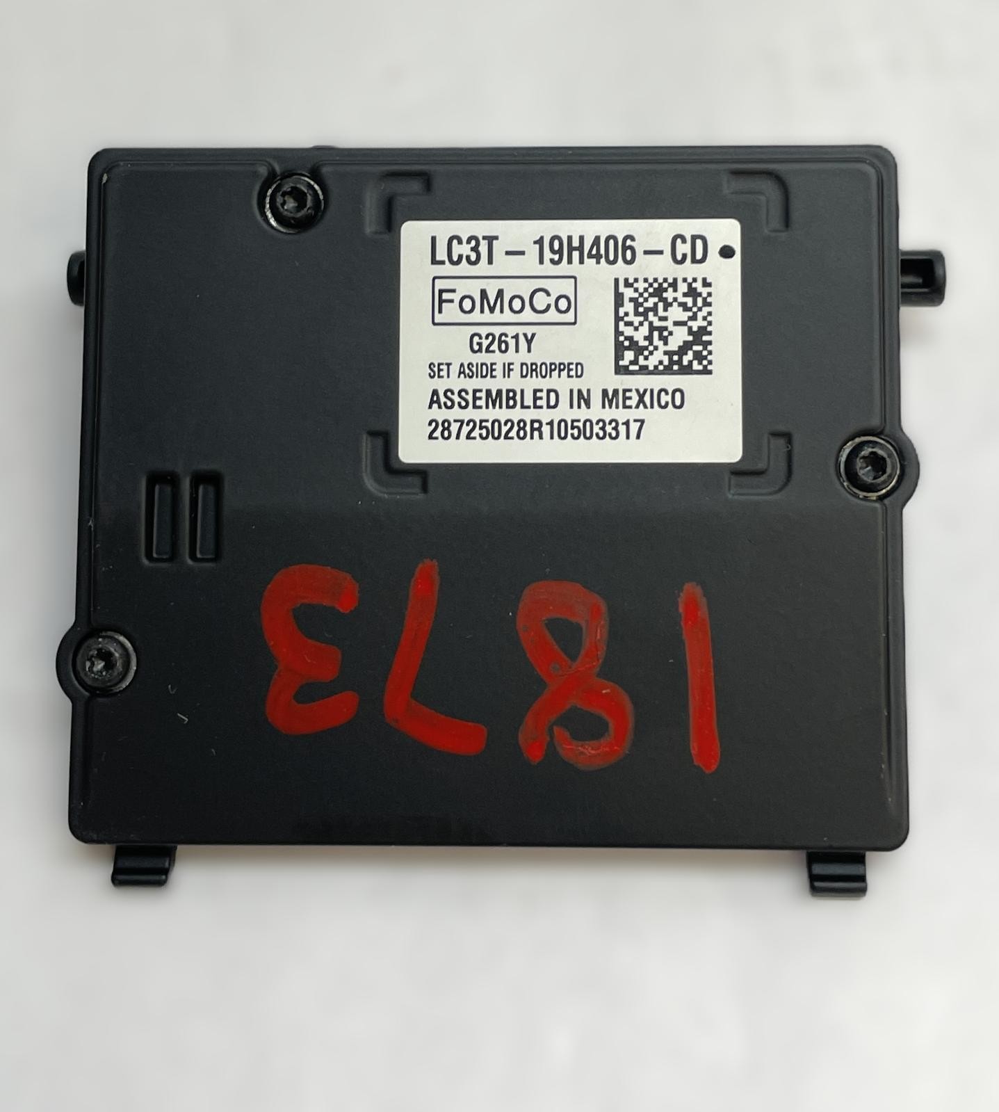 2021 FORD F250SD Front Lane Assist Camera Windshield Mount LC3T-19H406-CD