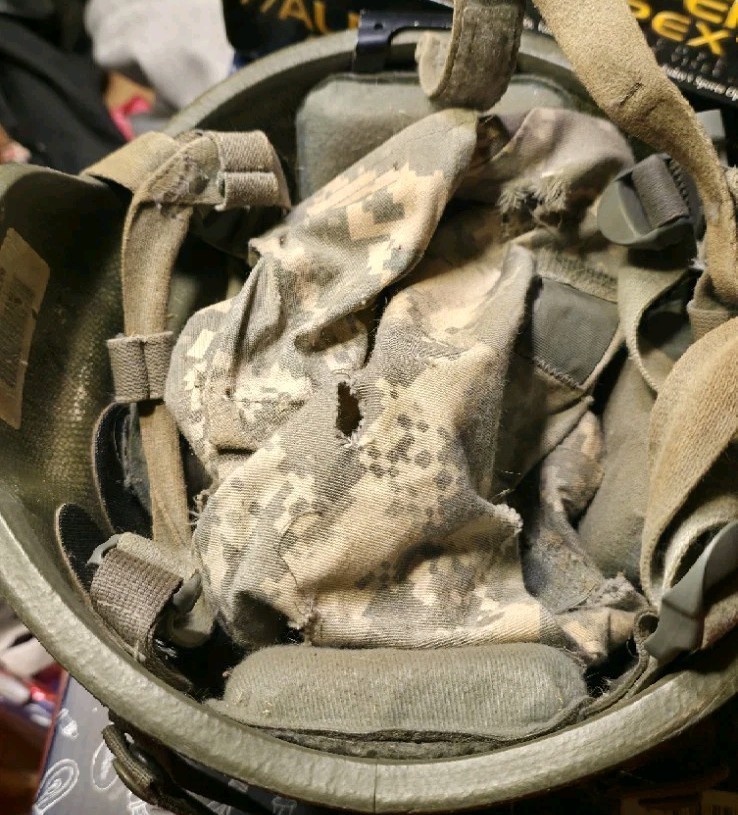 US Army Advanced Combat Helmet w/ NVG Mount