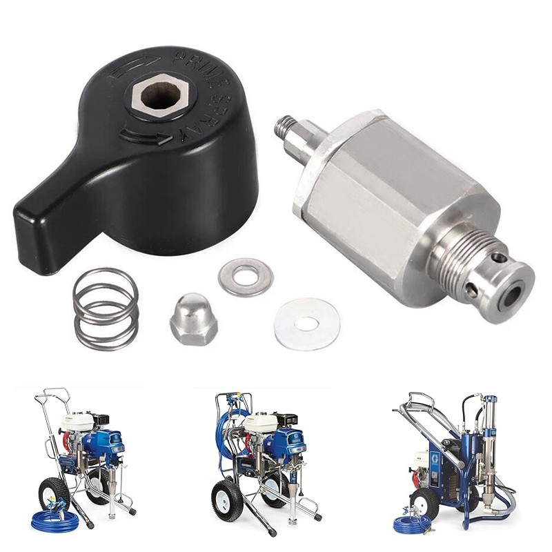 245103 Airless Paint Sprayer Drain Valve Prime Switch For Graco 5900 7900 833