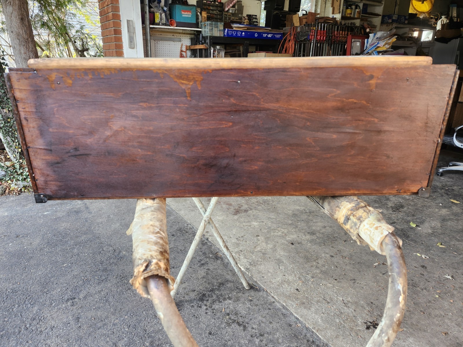 MACEY 98 Tiger Oak Bookcase Section