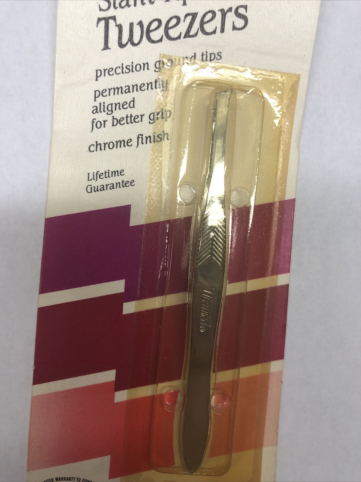 Vintage Trim Slant Tip Tweezers, Rare 5-29B