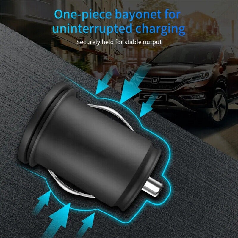 100W Super Fast Phone Car Charger Adapter USB Type C For iPhone Samsung Android