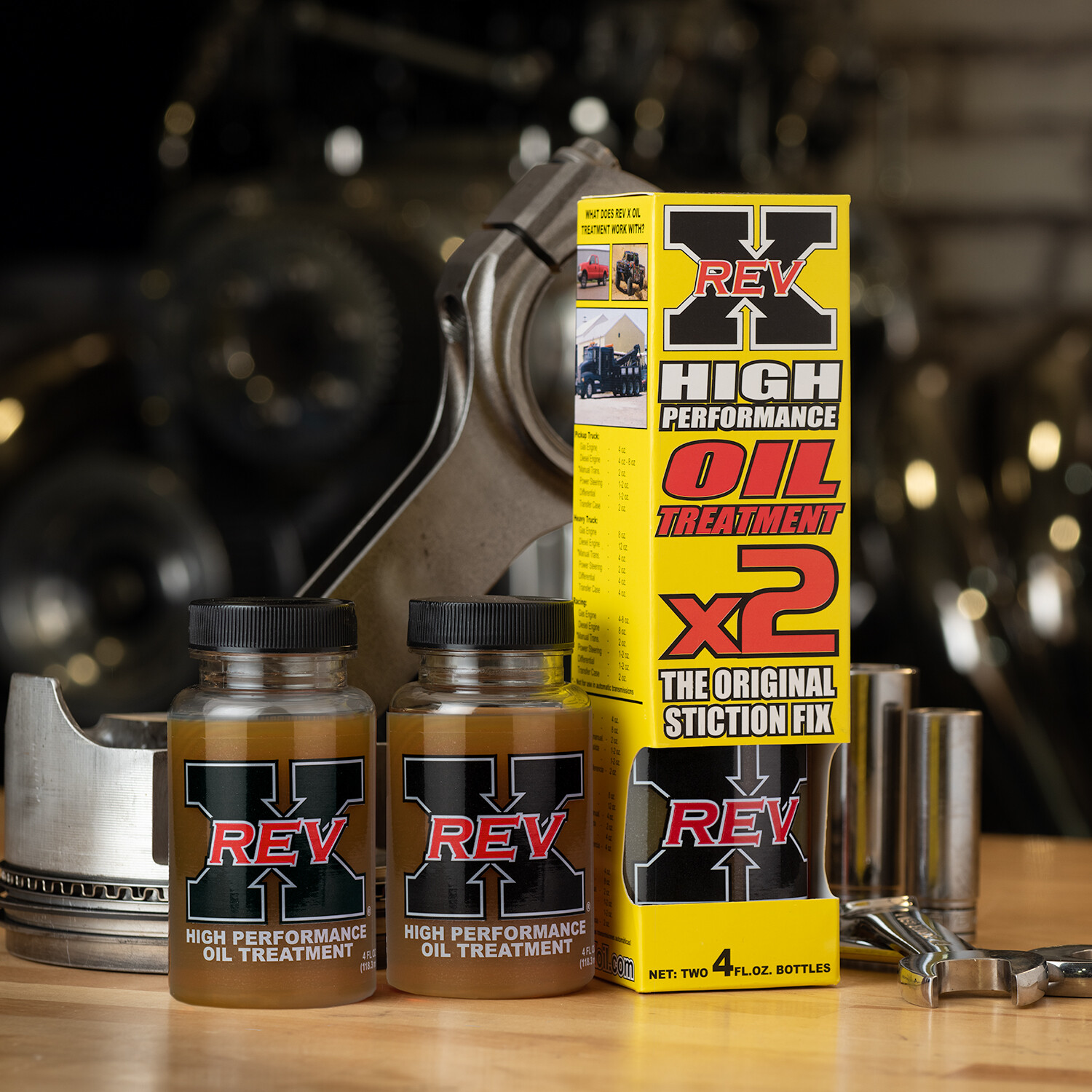 REV X Oil Treatment - HEUI Powerstroke Injector Stiction Fix Additive