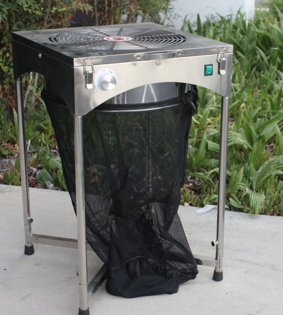 Triple Stainless Steel Blades Pro 18" Electric Hydroponic Trimmer Trim Leaf Bud