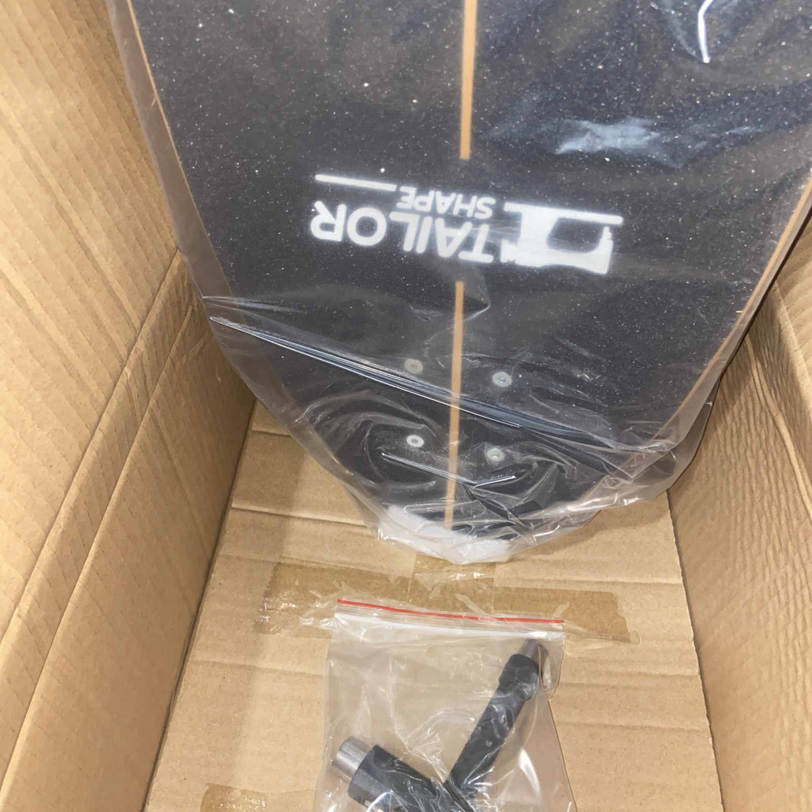 Complete Tailor Shape Skateboard (Blue Beach Black/White) Surf Skate New