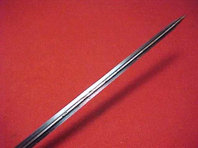 WWI FRENCH M1886/93/16/35 LEBEL RIFLE BAYONET ~ CRUCIFORM BLADE ~ ESTATE ITEM