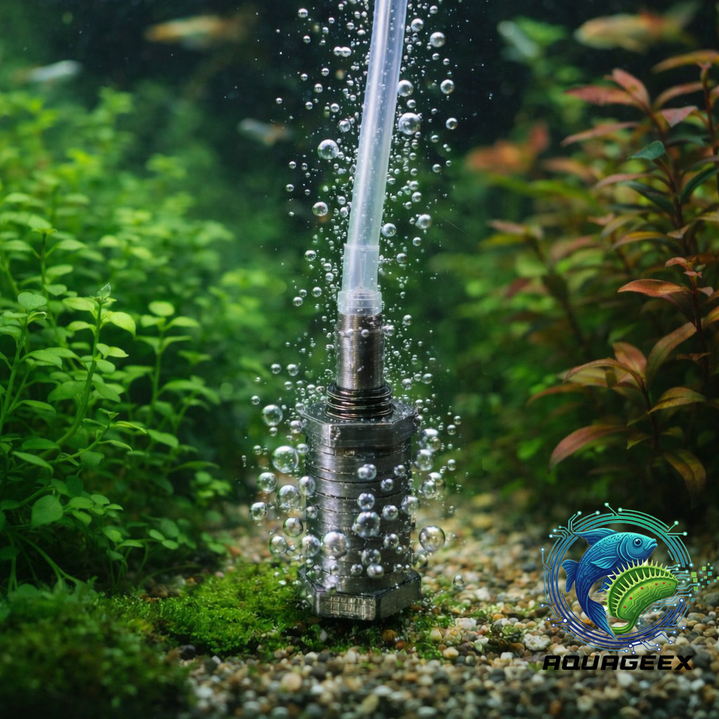 Aquarium 3pcs Air Stone Plastic Clog-free freshwater hydroponics  sponge filter