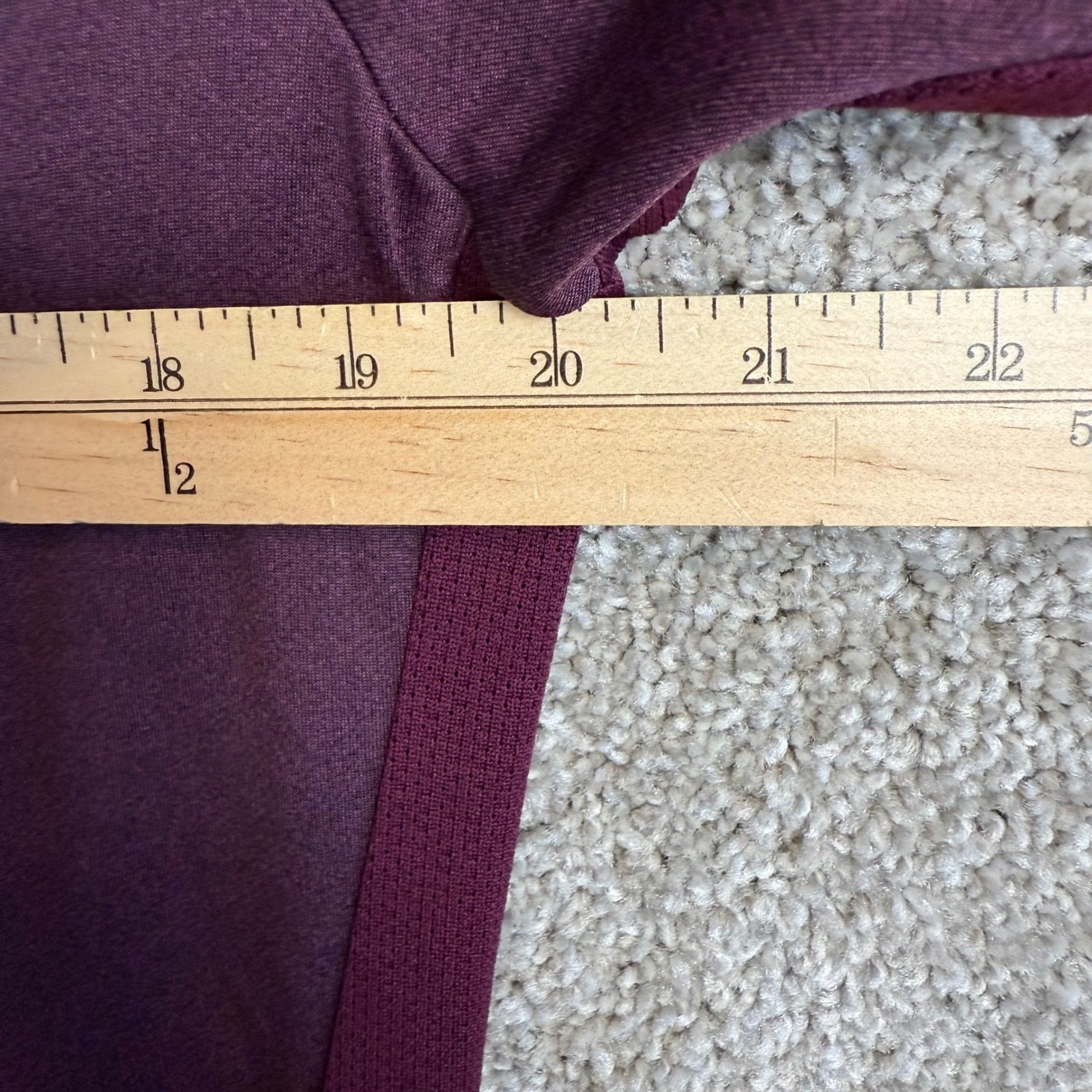 Nike Dri-FIT England Football Training Jersey Maroon Burgundy Men's Large