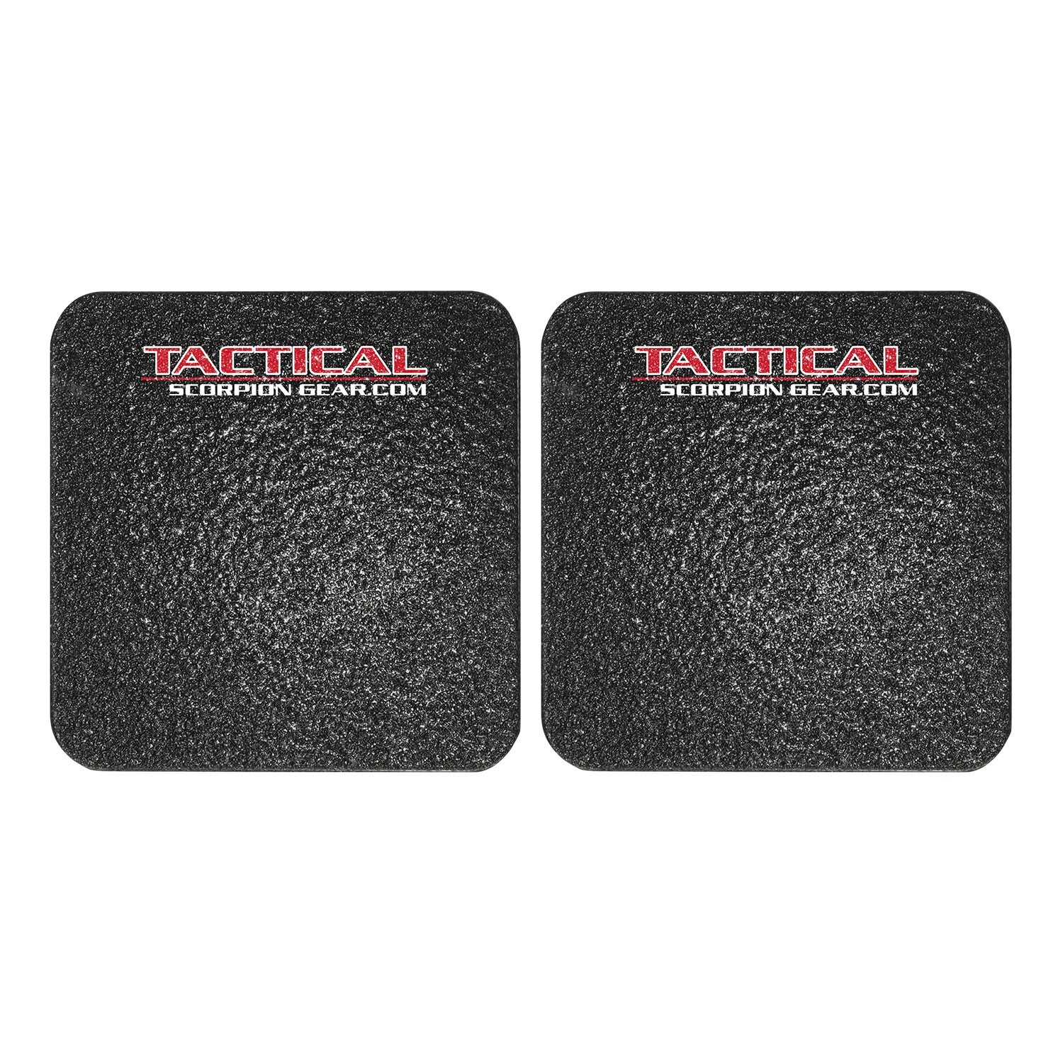 Tactical Scorpion Gear Level III AR500 Steel Body Armor Pair 6x6 Flat Plate