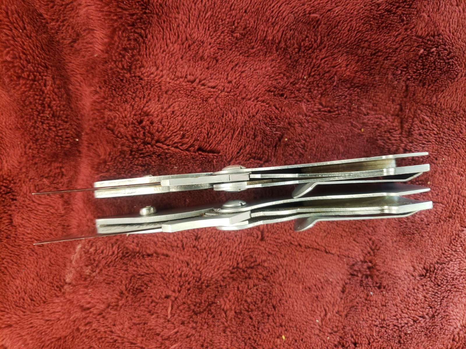 🔪 Lot 2 Gerber EAB Utility Razor Blade Box Cutter Pocket Clip Folding Knife