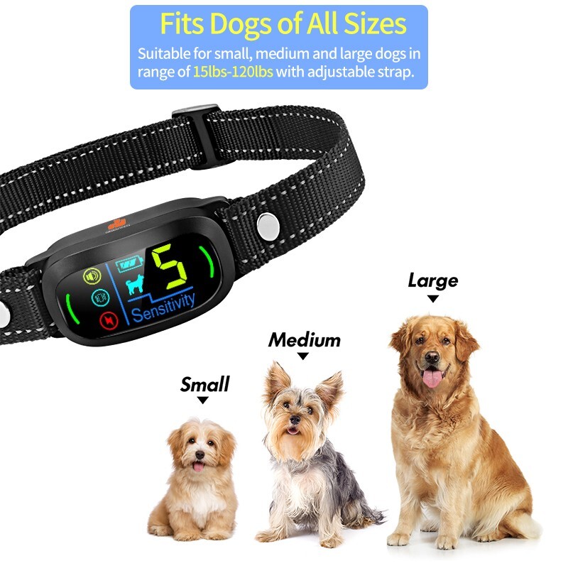 Smart Pet Auto Anti bark Dog Collar Intelligent Waterproof Barking Terminator