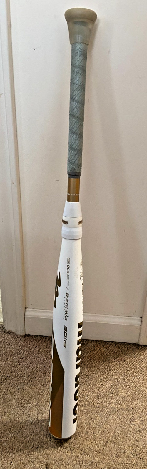 2024 MARUCCI ECHO CONNECT DMND FASTPITCH -11 SOFTBALL BAT 30/19 hit 50 pitches