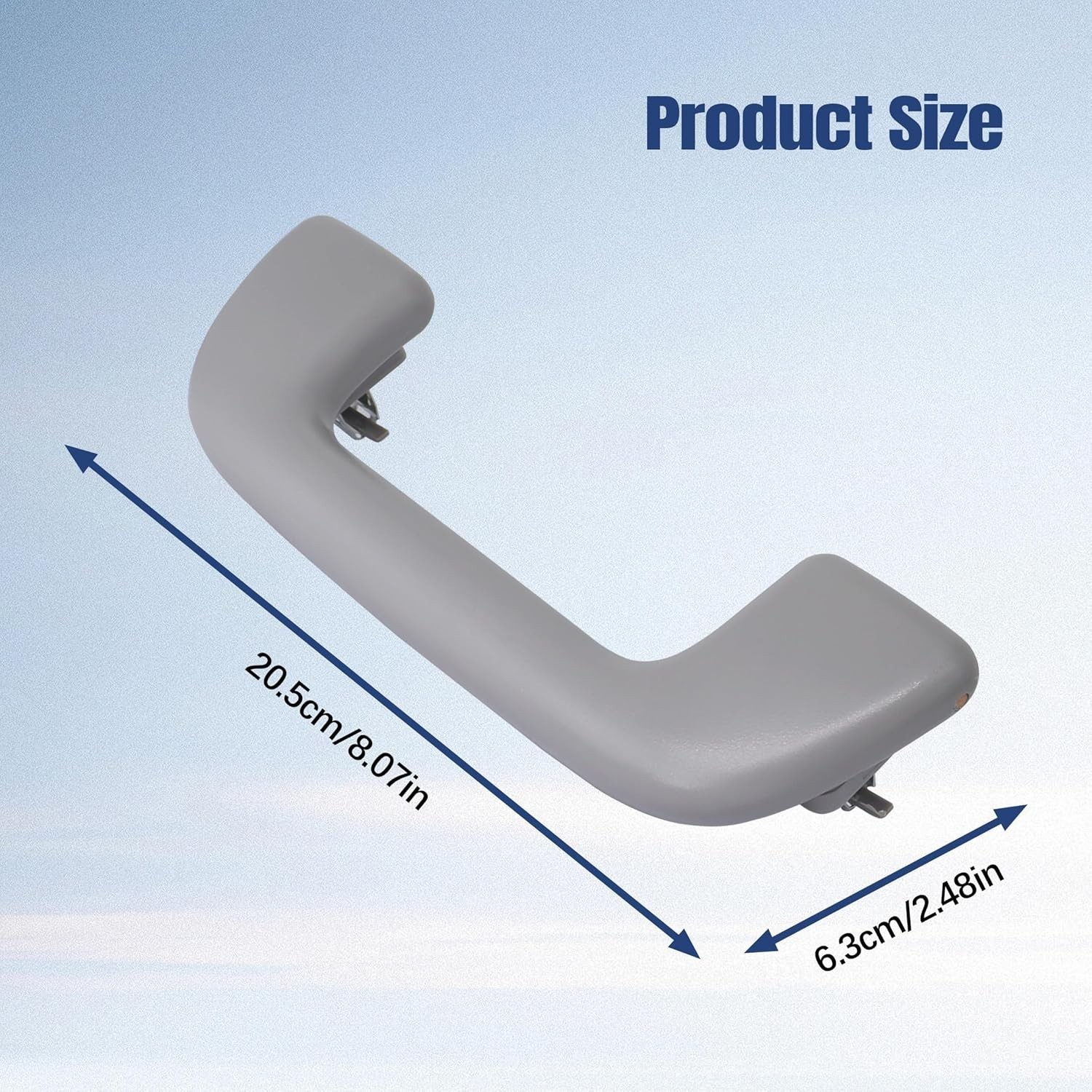 Front Interior Grab Roof Handle Light Gray fit Toyota Yaris Corolla Rav4 Prius