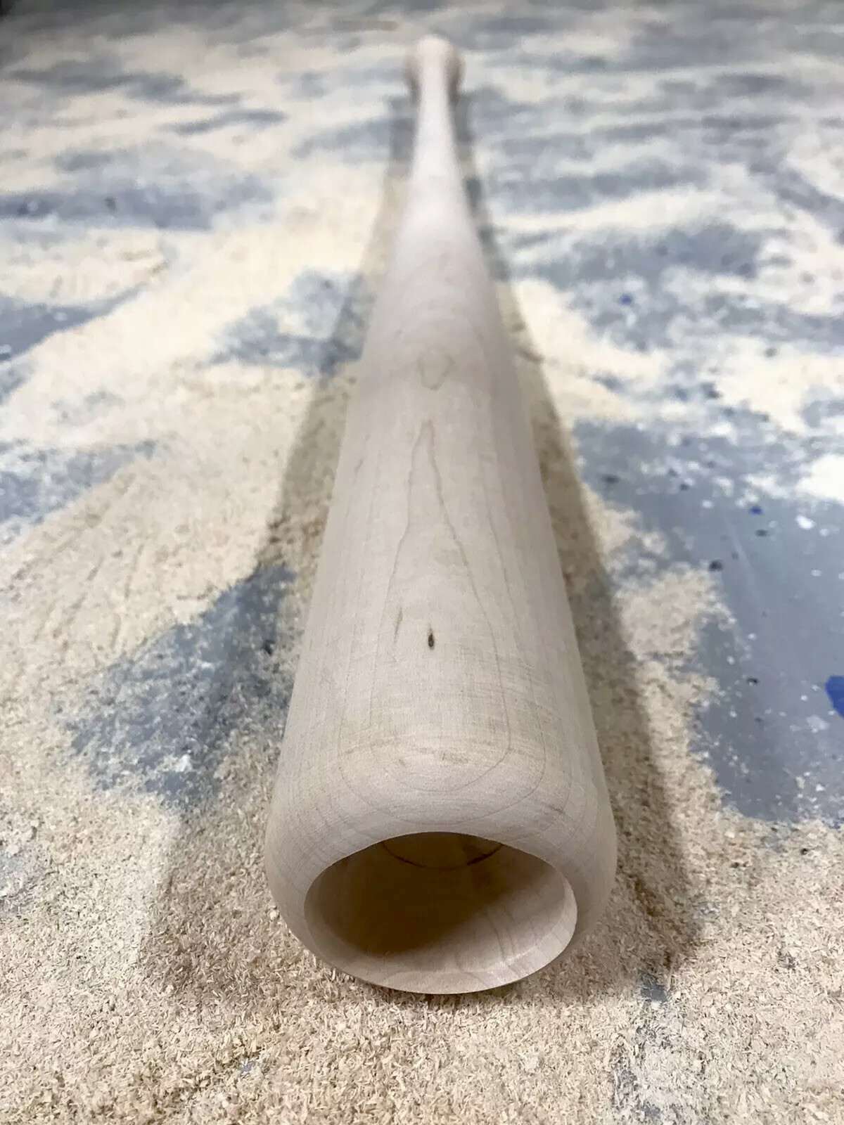 1-Cupped-Game Ready Wooden Baseball Bat (Blem Bat)