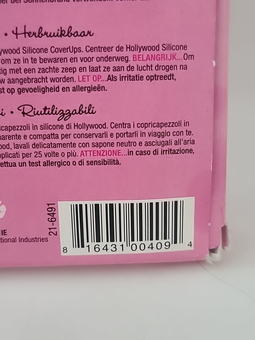 3 PAIRS Hollywood Fashion Secrets Silicone CoverUps MEDIUM Tone Lingerie Accesso