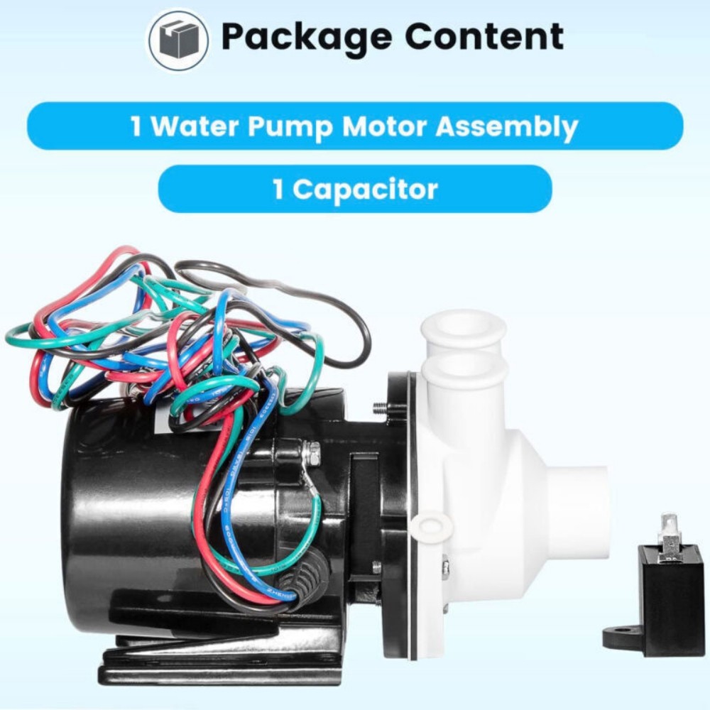 Water Pump Motor Assembly for Hoshizaki Ice Machine KM-450 KM-900 APTA92P10WD1🌟