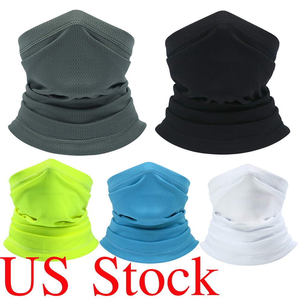 Neck Gaiter Bandana Face Mask Sun UV Cooling Gator Mask Face Cover for Men Woman