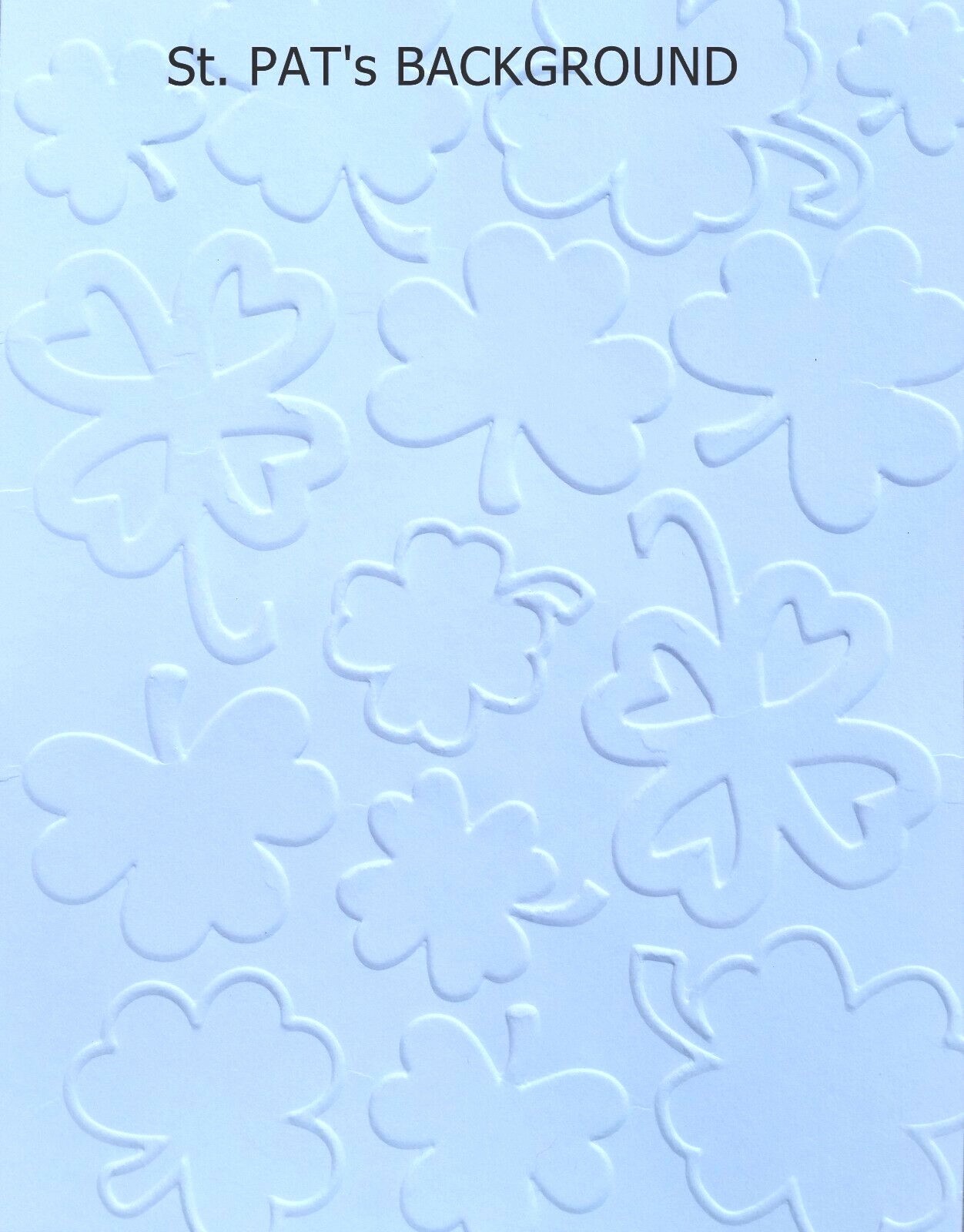 EMBOSSED HOLIDAY STAMPIN' UP CARDSTOCK CARD FRONTS, BUY 5 SETS GET 1 SET FREE