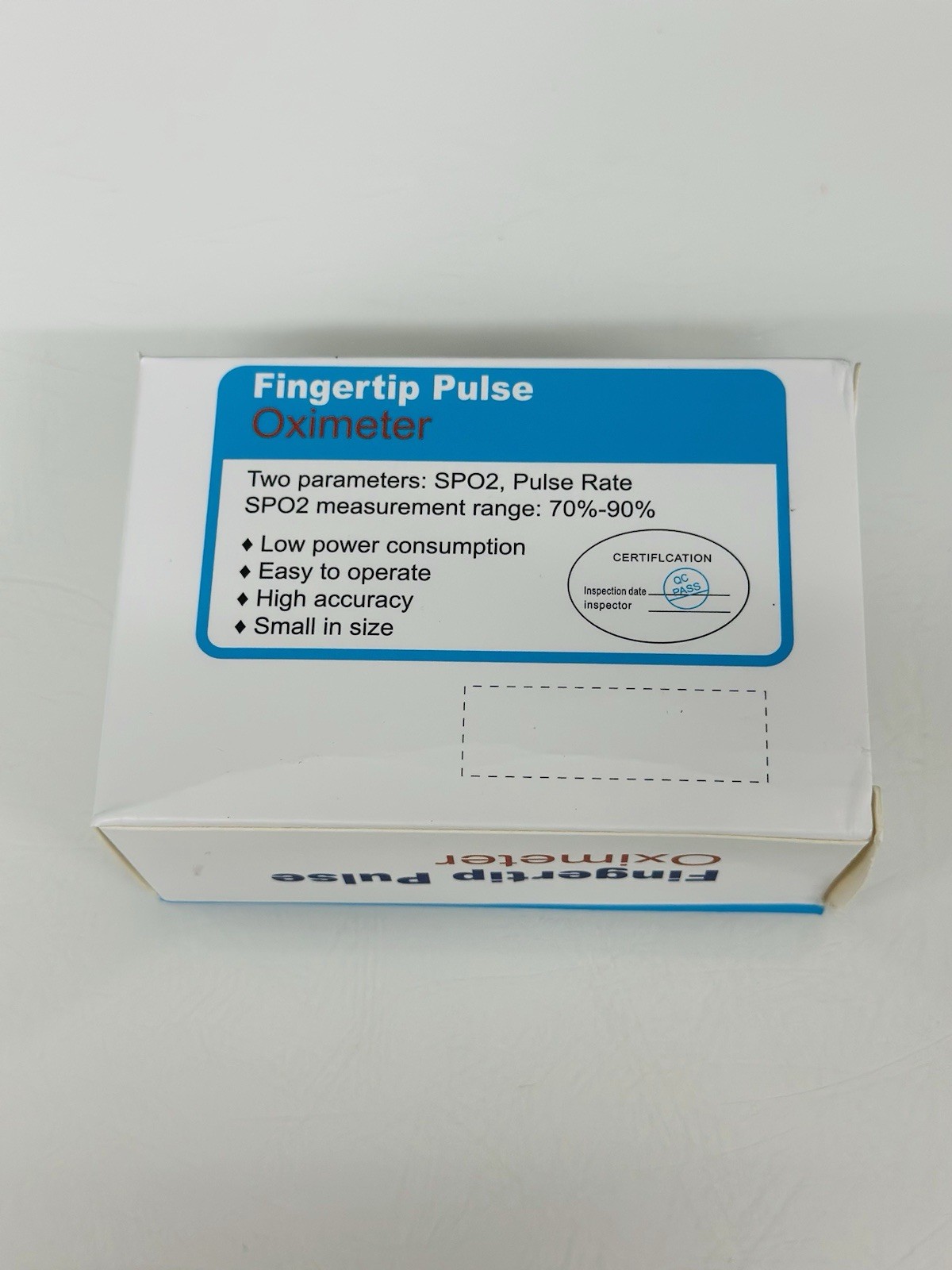 Oximeter Pulse Finger SpO2 Blood Oxygen Saturation Heart Rate Monitor