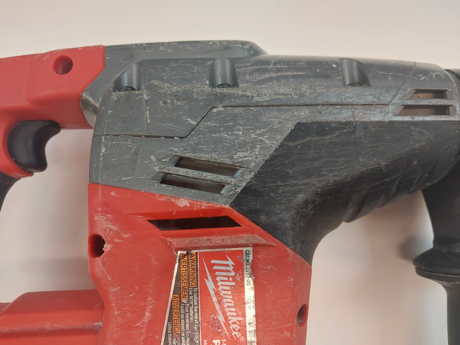 Milwaukee 2717-20 M18 FUEL 1-9/16" SDS Max Rotary Hammer - Red (271720)