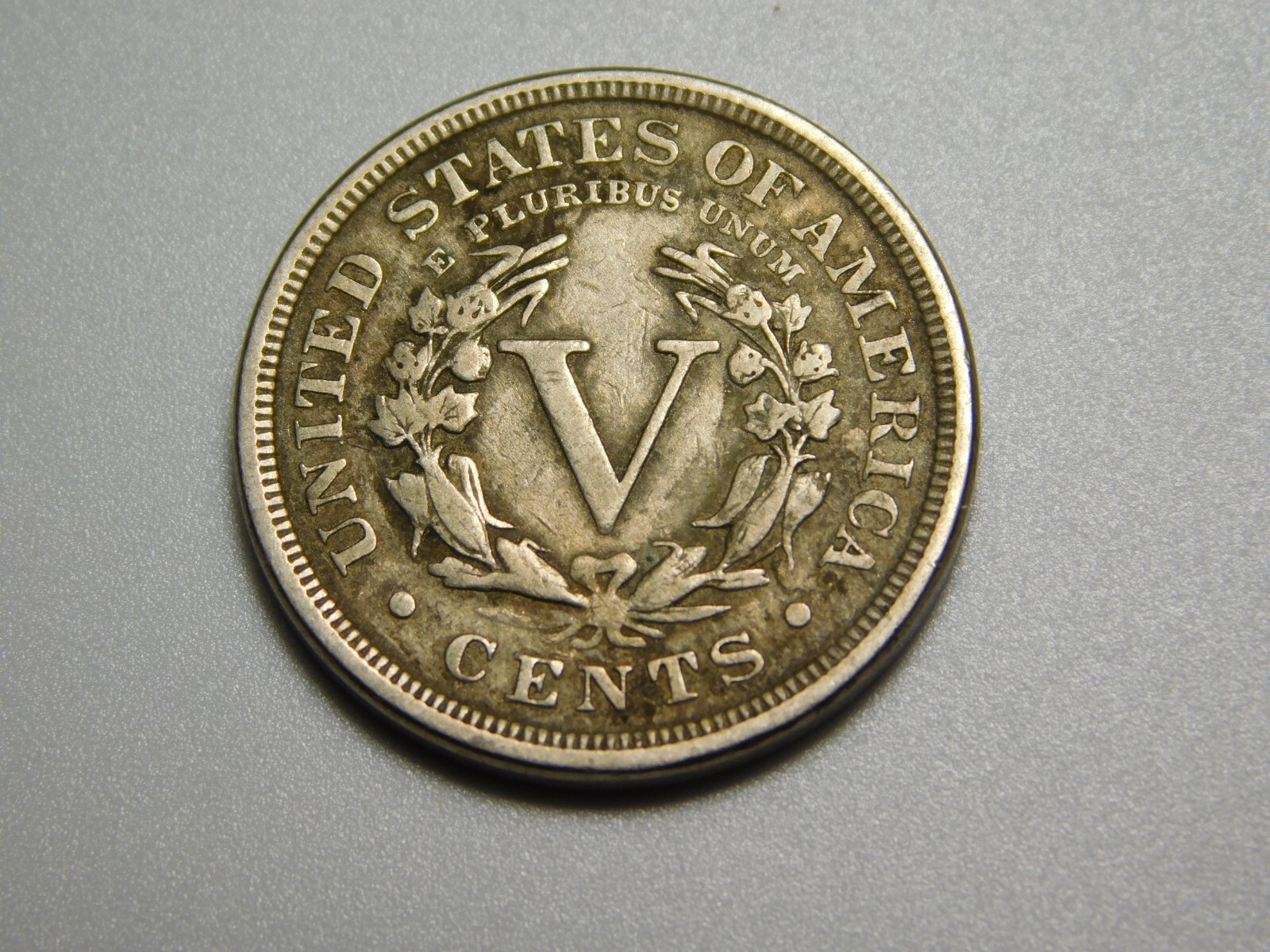 OLD US COIN 1912 LIBERTY HEAD V NICKEL