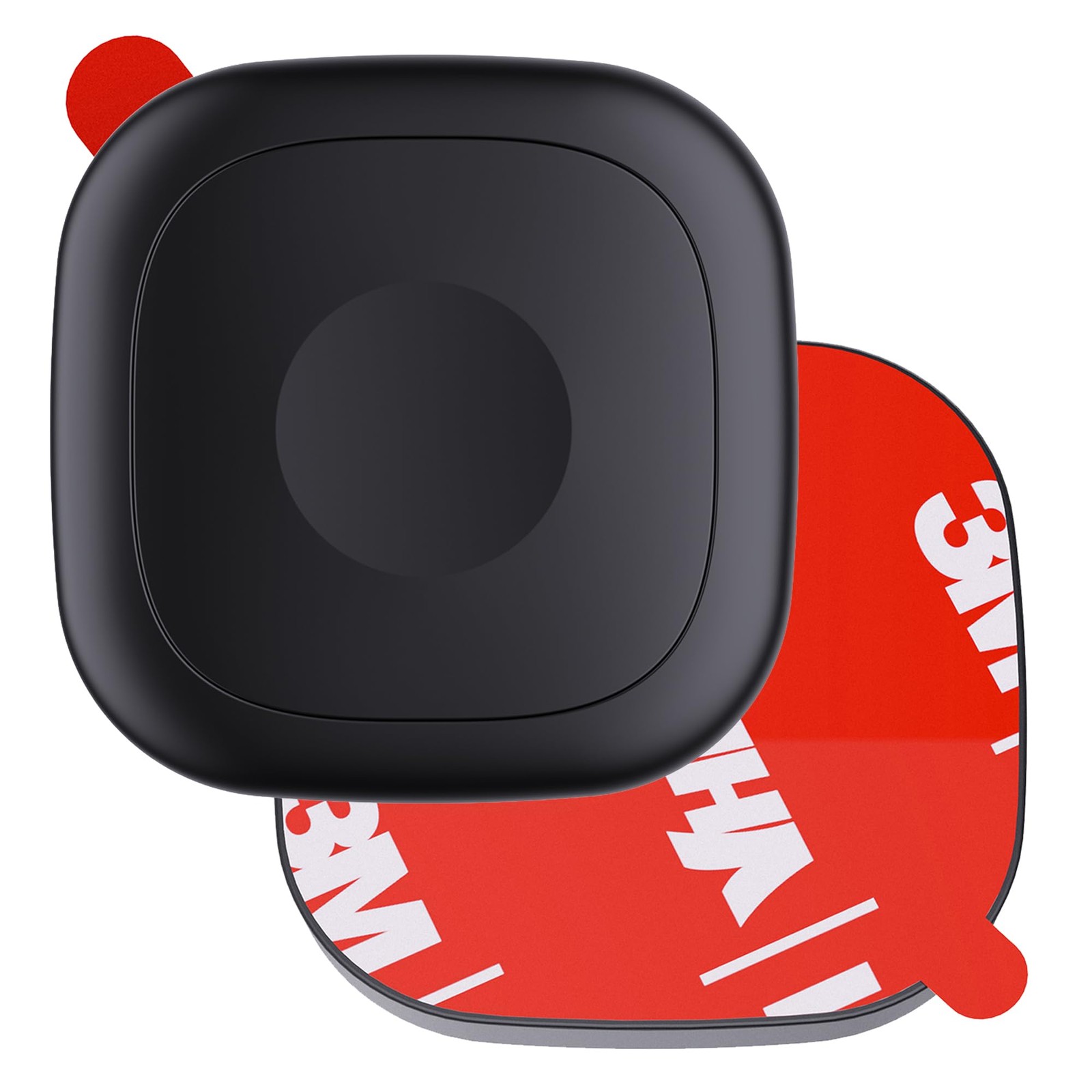 2 Pack for Tile Life360 Mate 2024/2022 Tracker 41 mm Adhesive Sticker, Black